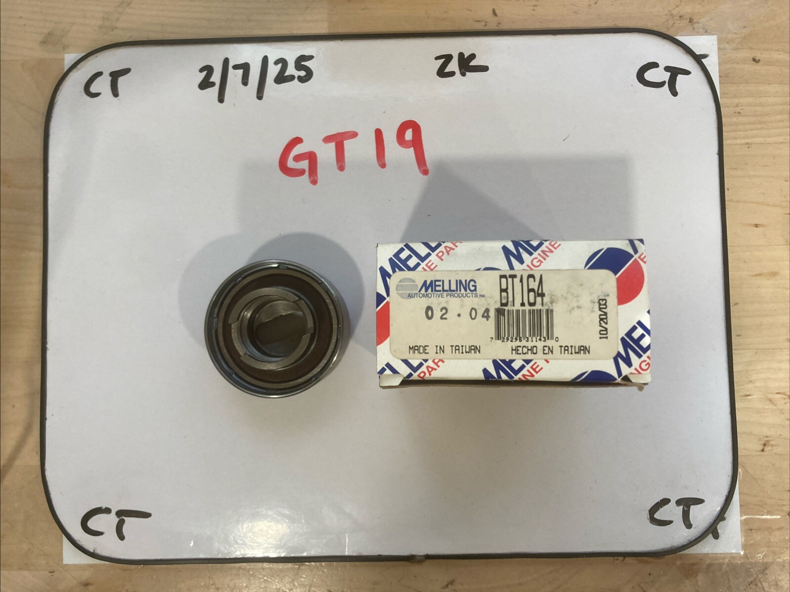 Melling Timing Belt Tensioner BT164 Fits 1986-1997 Select Ford Vehicles - Image 3