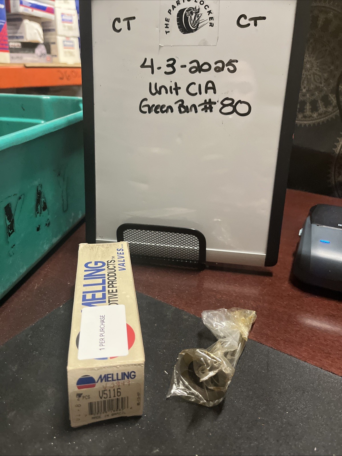 Melling V5116 Stock Engine Exhaust Valve 1 Per Purchase