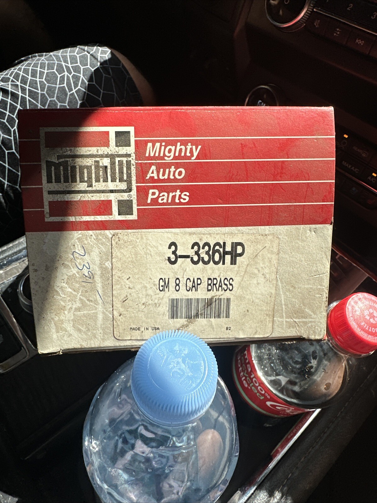 Mighty 3-336hp Distributed Cap Brass Gm 8