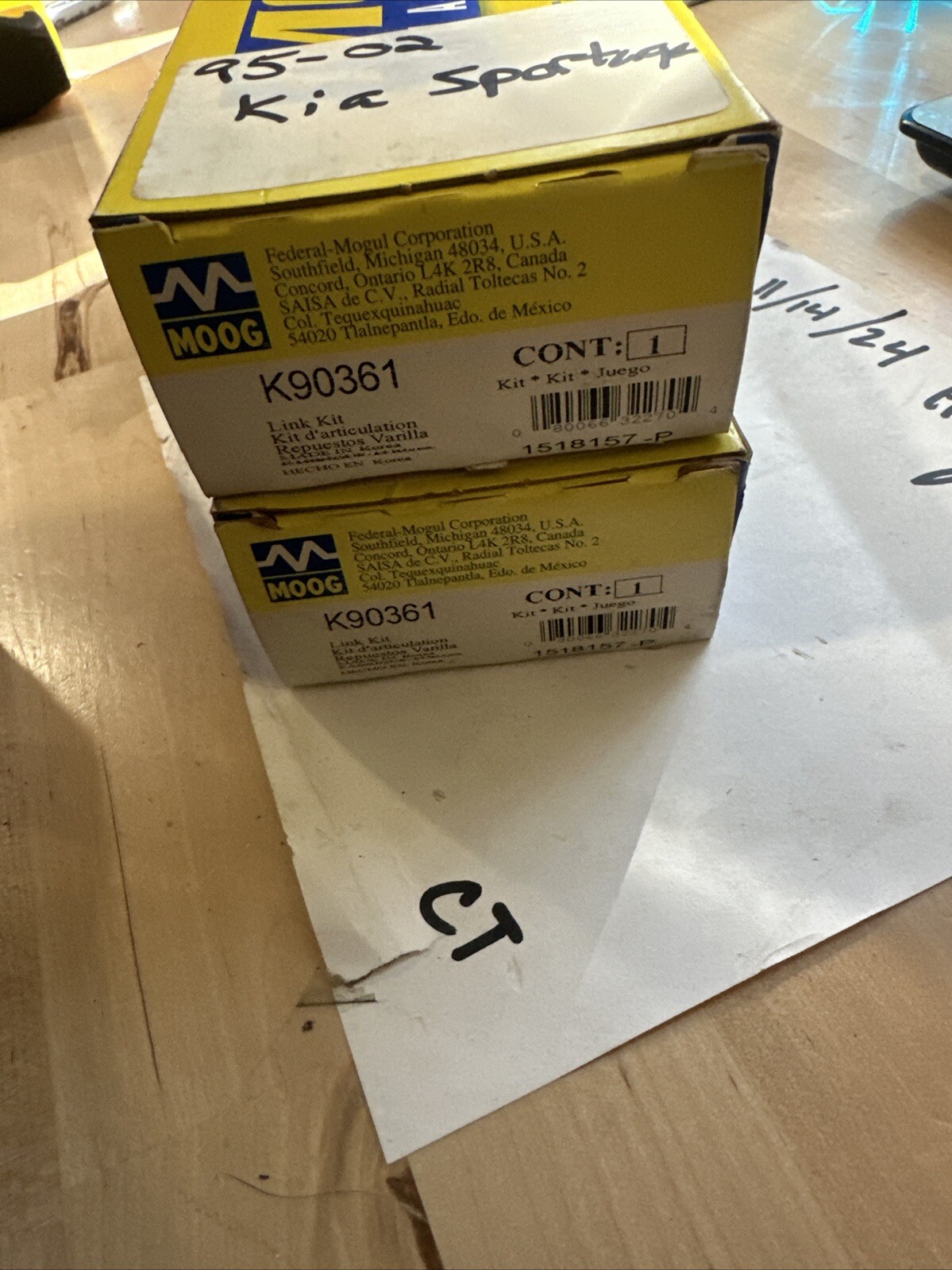 🔥Moog K90361 Stabilizer Bar Link Kit🔥