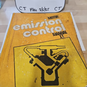 Motor Emission Control Manual II