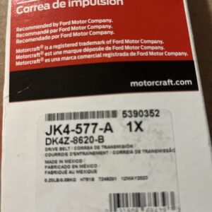 Motorcraft JK4-577-A / Genuine Ford Serpentine Belt DK4Z-8620-B