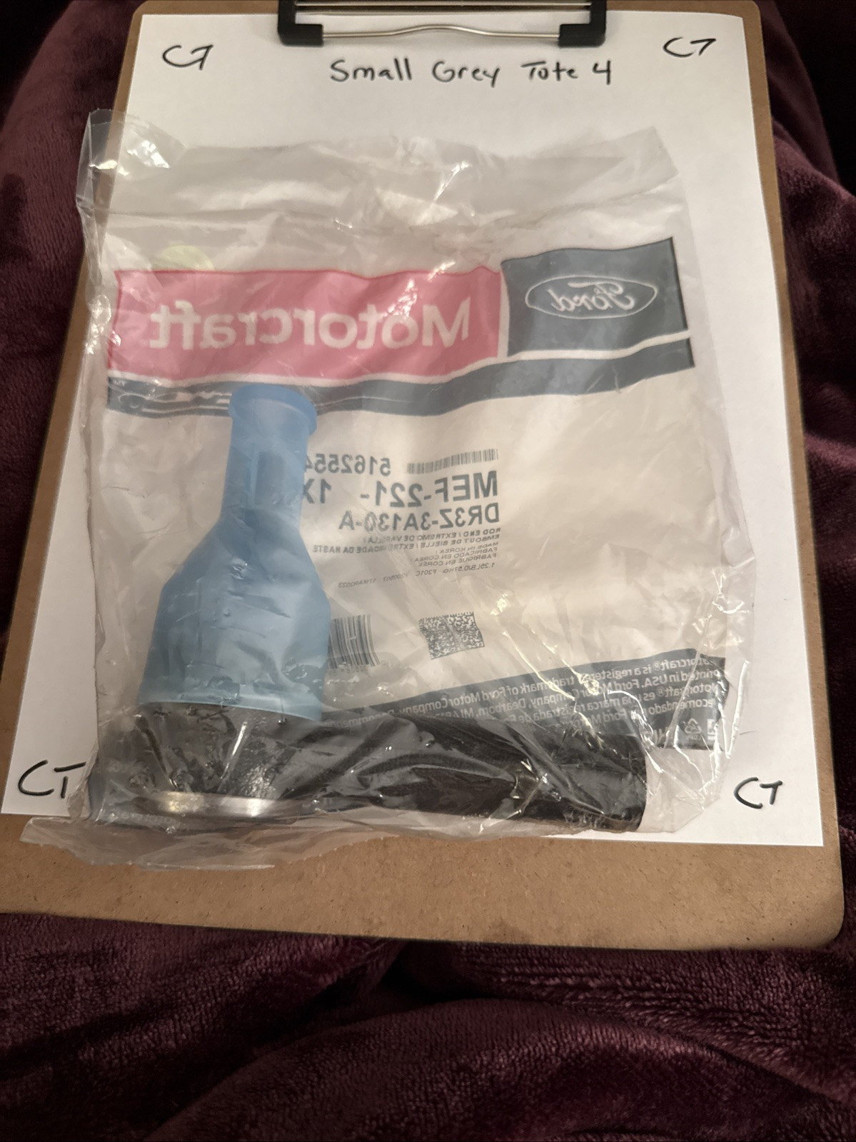 Motorcraft Steering Tie Rod Ends MEF-221 fits 2005-2014 Ford Mustang New - Image 3