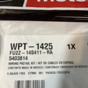 Motorcraft WPT-1425 / Genuine Ford Wire Assembly FU2Z-14S411-RA