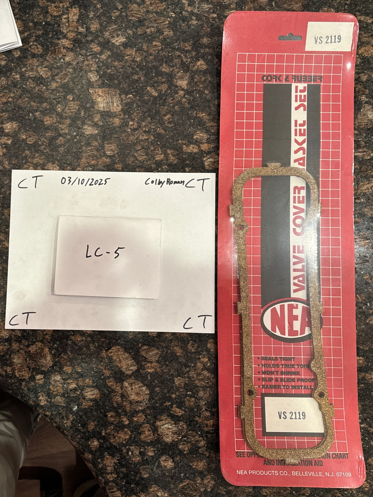 NEA Valve Cover Gasket VS 2119