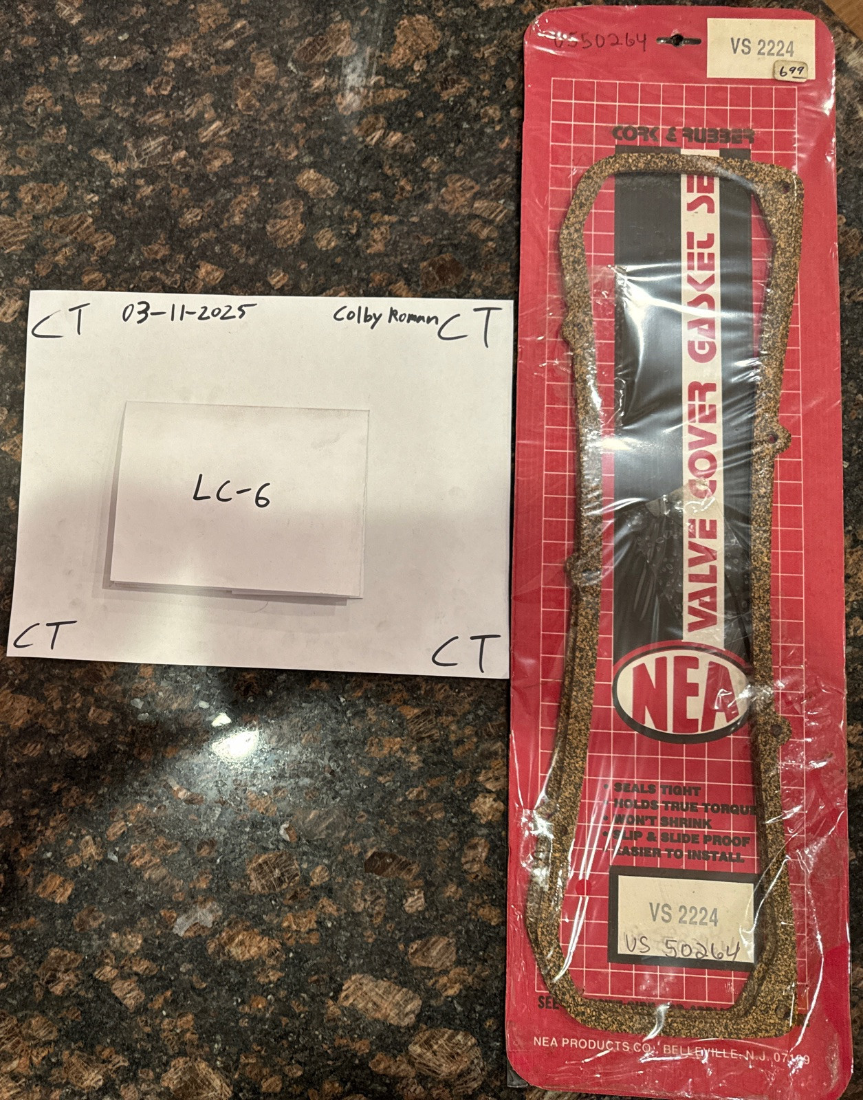 NEA Valve Cover Gasket VS 2224 - Image 5