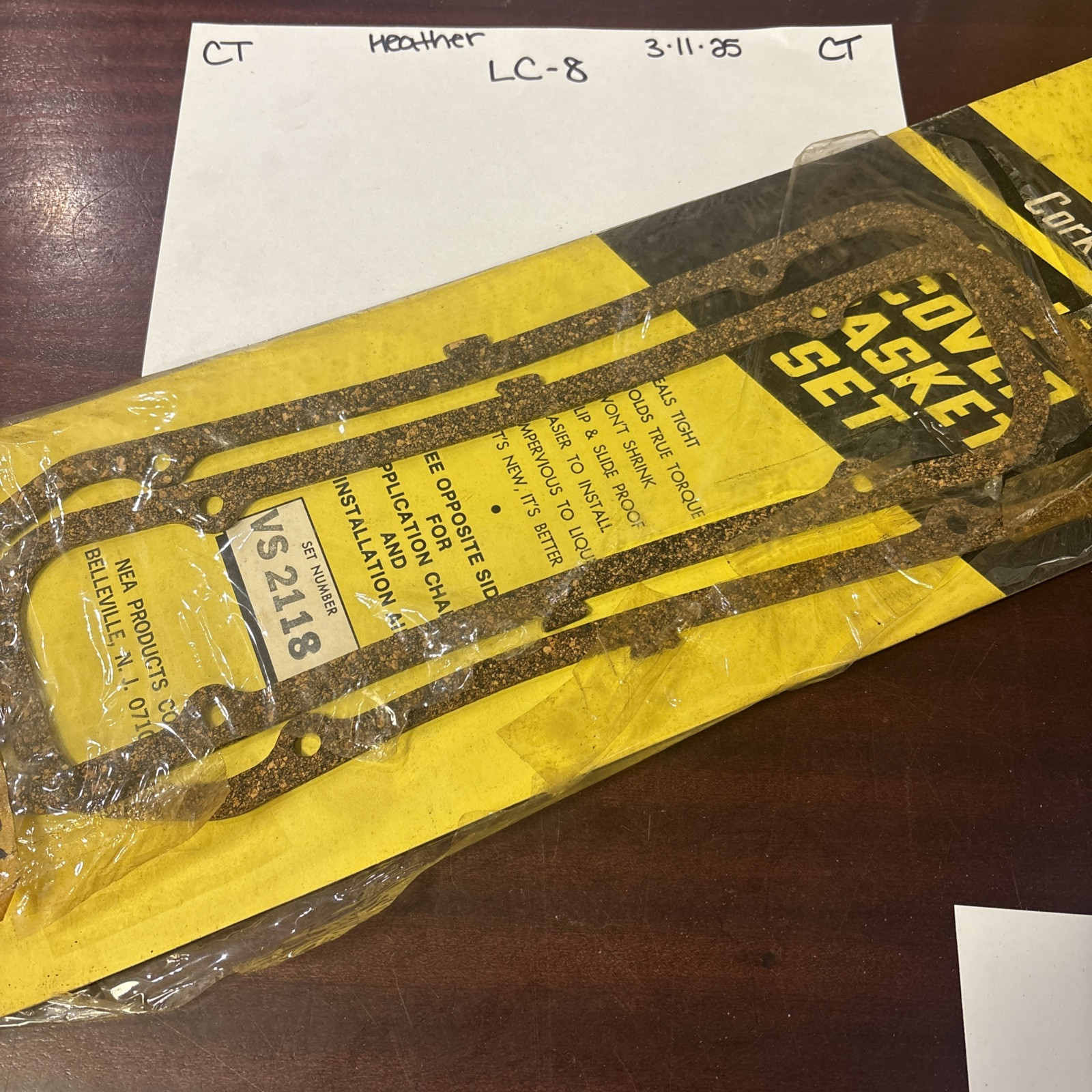 NEA Valve Cover Gasket VS2118