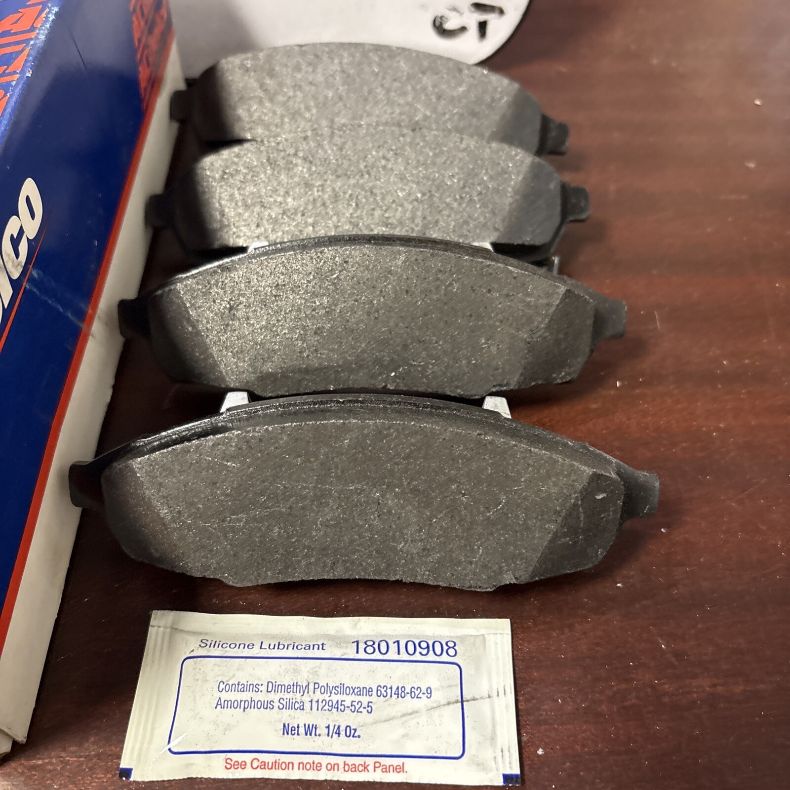 NEW AC Delco 171-577 Front Disc Brake Pad Kit GM 18024931 - Image 3
