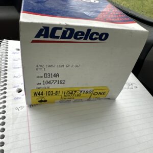 NEW ACDELCO D314A CAP ASSEMBLY, DISTRIBUTOR 1985-1996 GM 10477182 GR 2.367