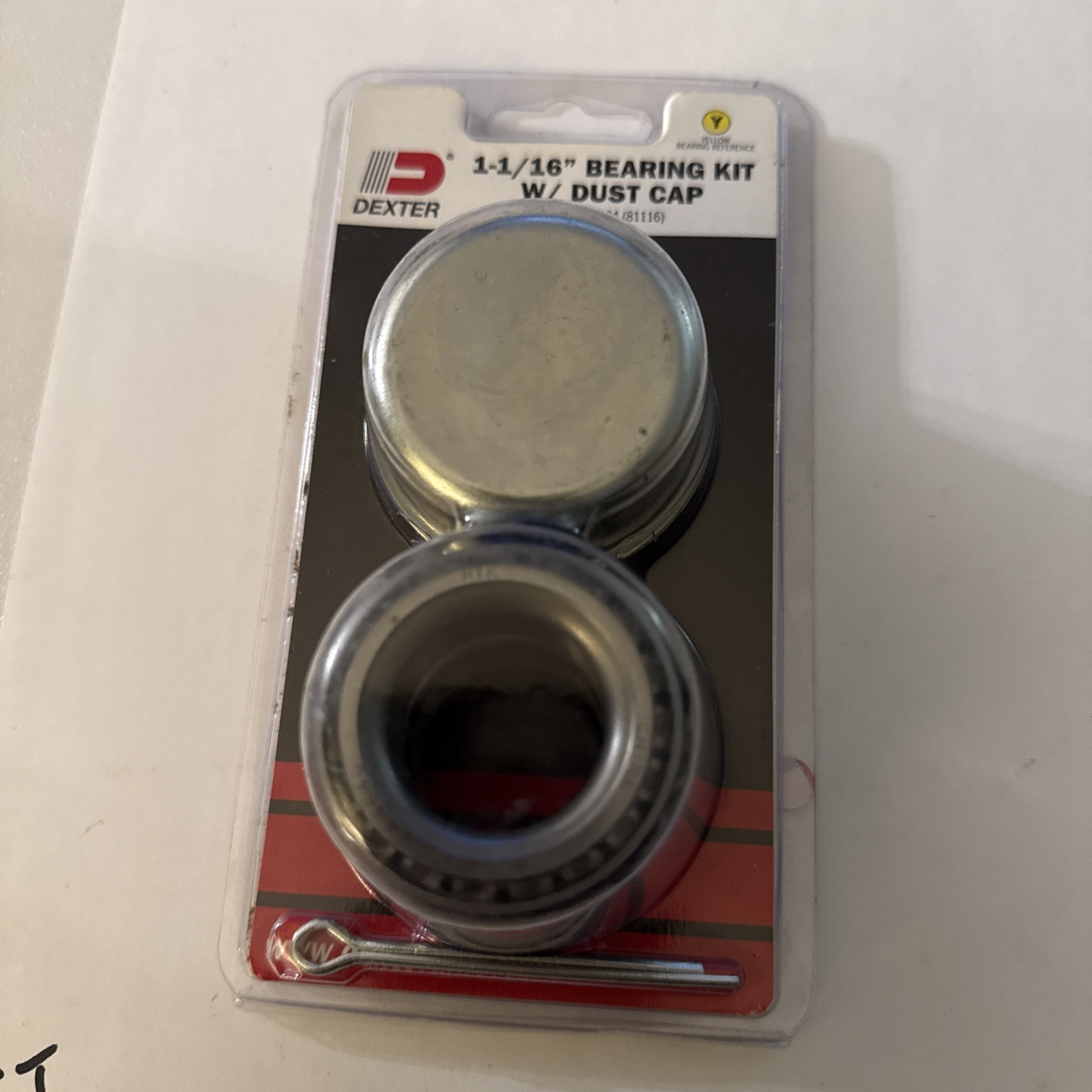 NEW Dexter Marine 1-1/16" Bearing Kit w/ Dust Cap 81116 B14 - Image 3