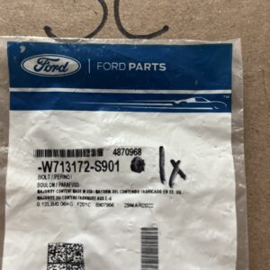 NEW GENUINE FORD W713172-S901 TOW HOOK BOLT