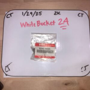 NEW GENUINE SUZUKI 52243-54320 FRONT WHEEL BRAKE SPRING, HOLD DOWN