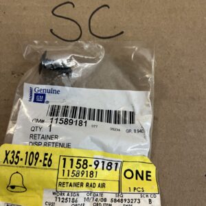 NEW GM 11589181 Fender Liner Splash Shield Push Clip Retainer Blind Rivet (1)