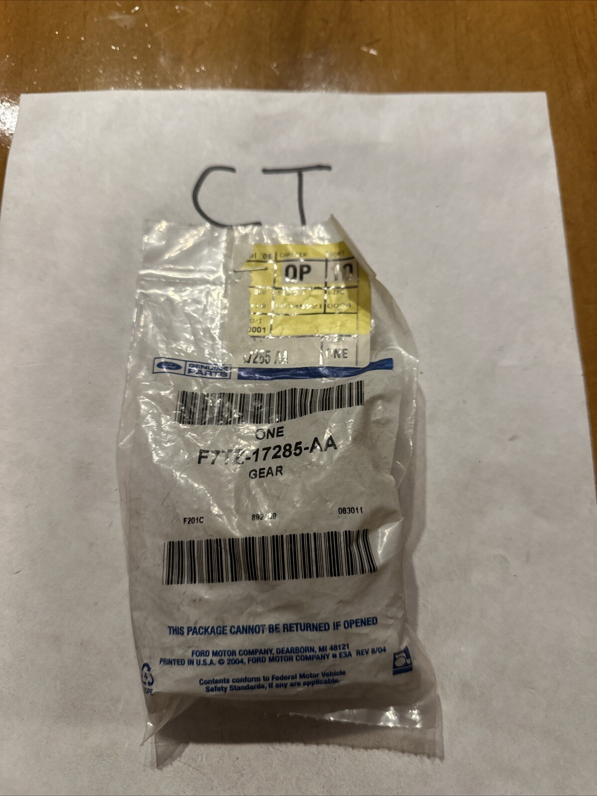 NEW Gear - Speedometer 1980-1999 Ford F7TZ17285AA OEM KS2