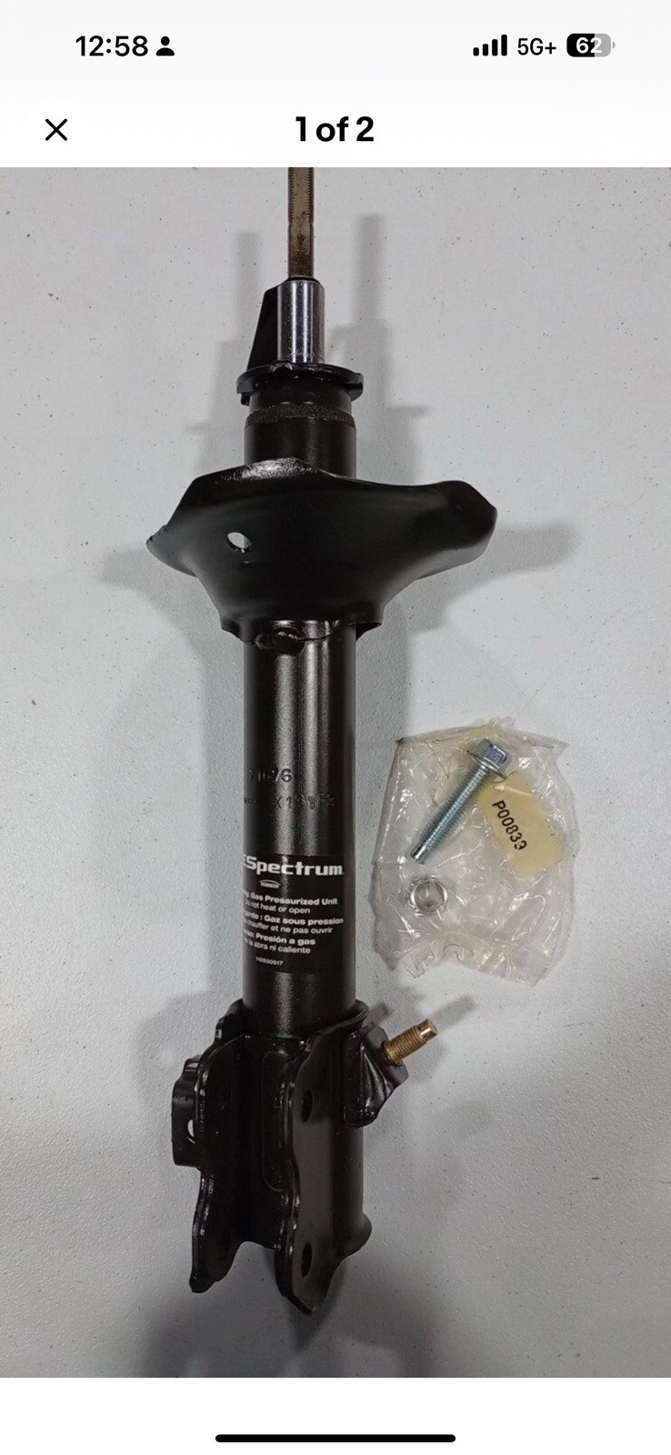 NEW Monroe 71676 OESpectrum Strut - Image 3