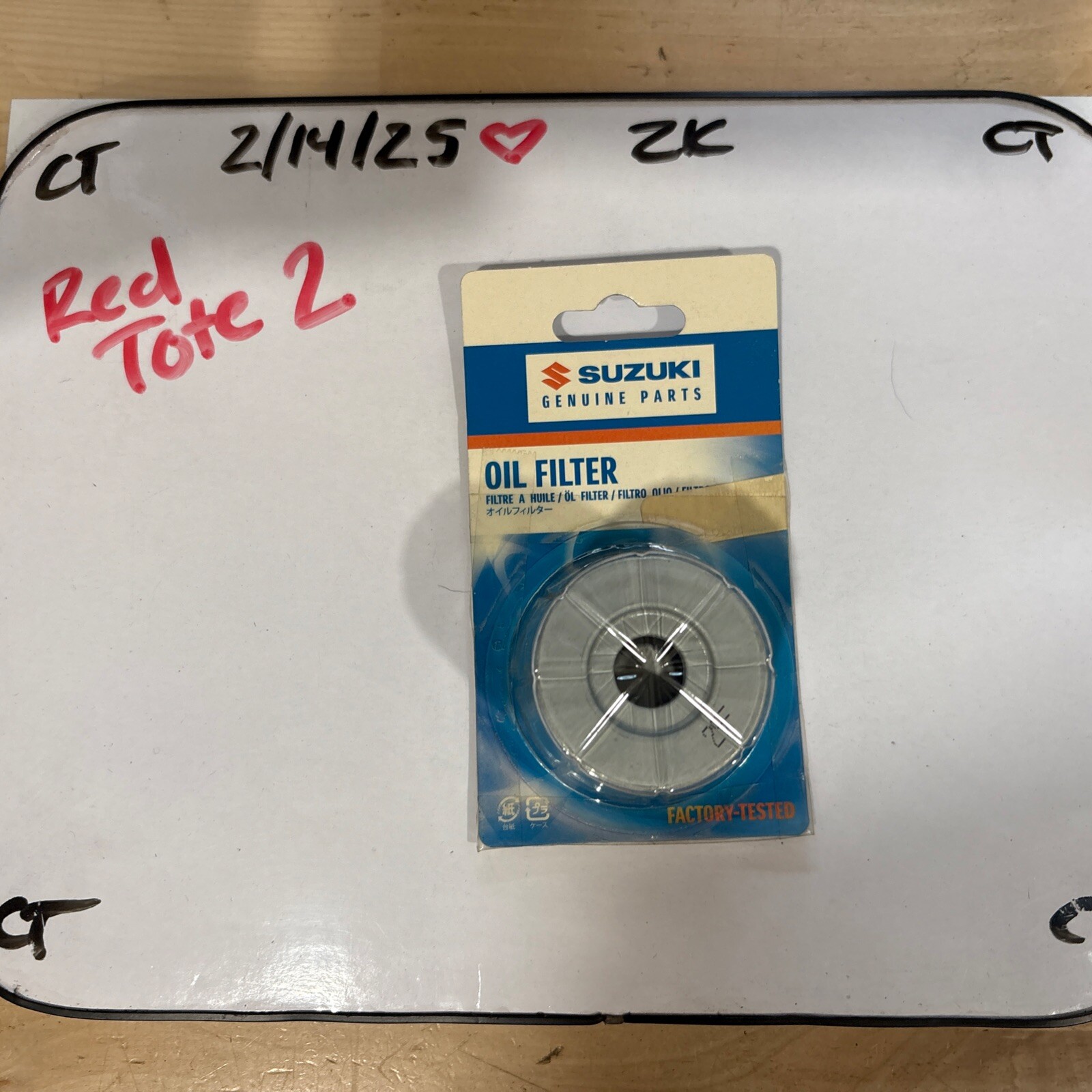 NEW OEM SUZUKI DRZ400 S/SM LT-Z400/Z LTR450 OIL FILTER 16510-29F00