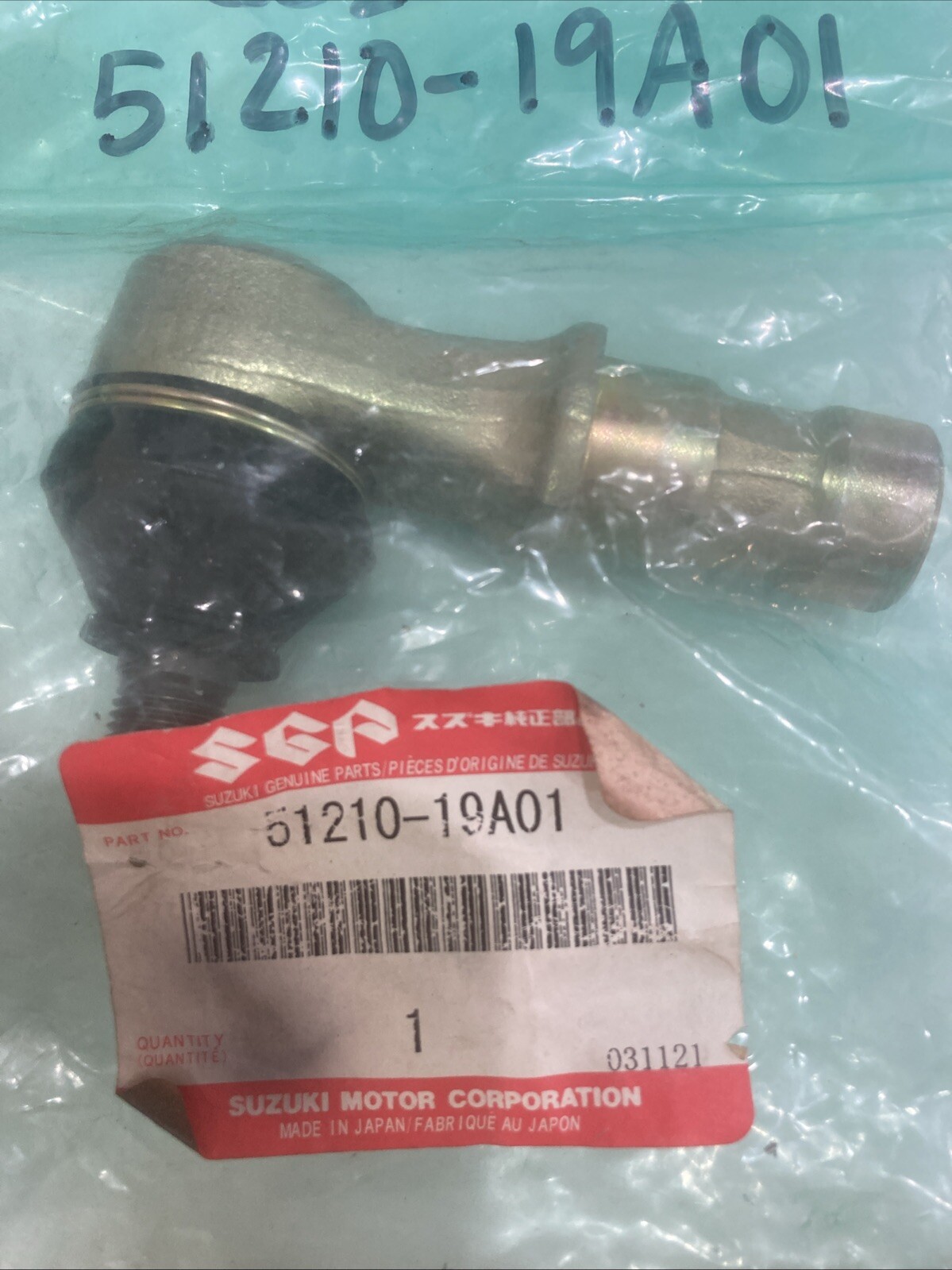 NEW OEM SUZUKI LT250 LT QUAD RACER UPPER STEERING KNUCKLE BALL JOINT 51210-19A01 - Image 3