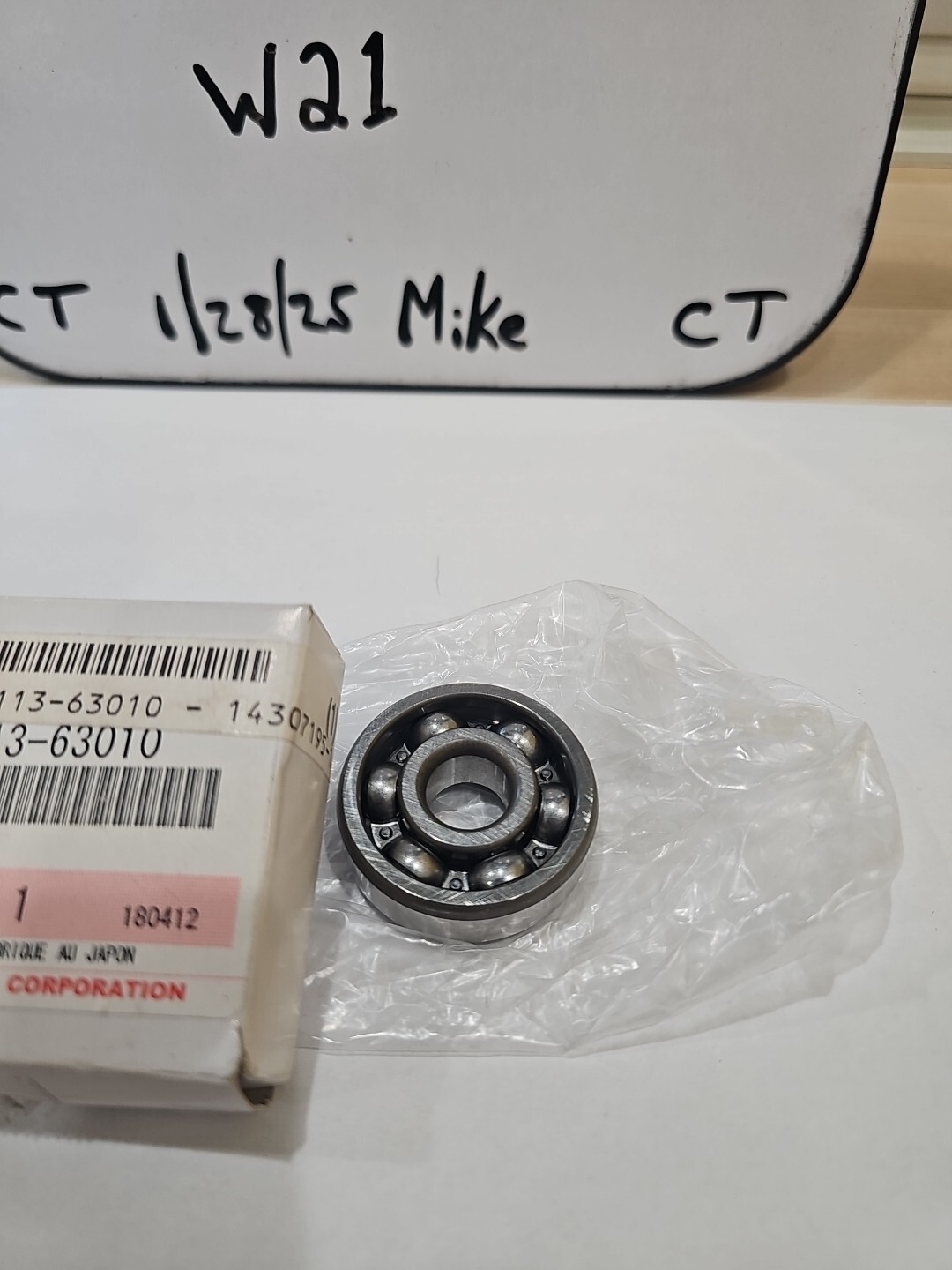 NEW OEM SUZUKI TM400 TM250 RM125 RM250 RM370 TC125 TC100 BEARING 08113-63010 - Image 3