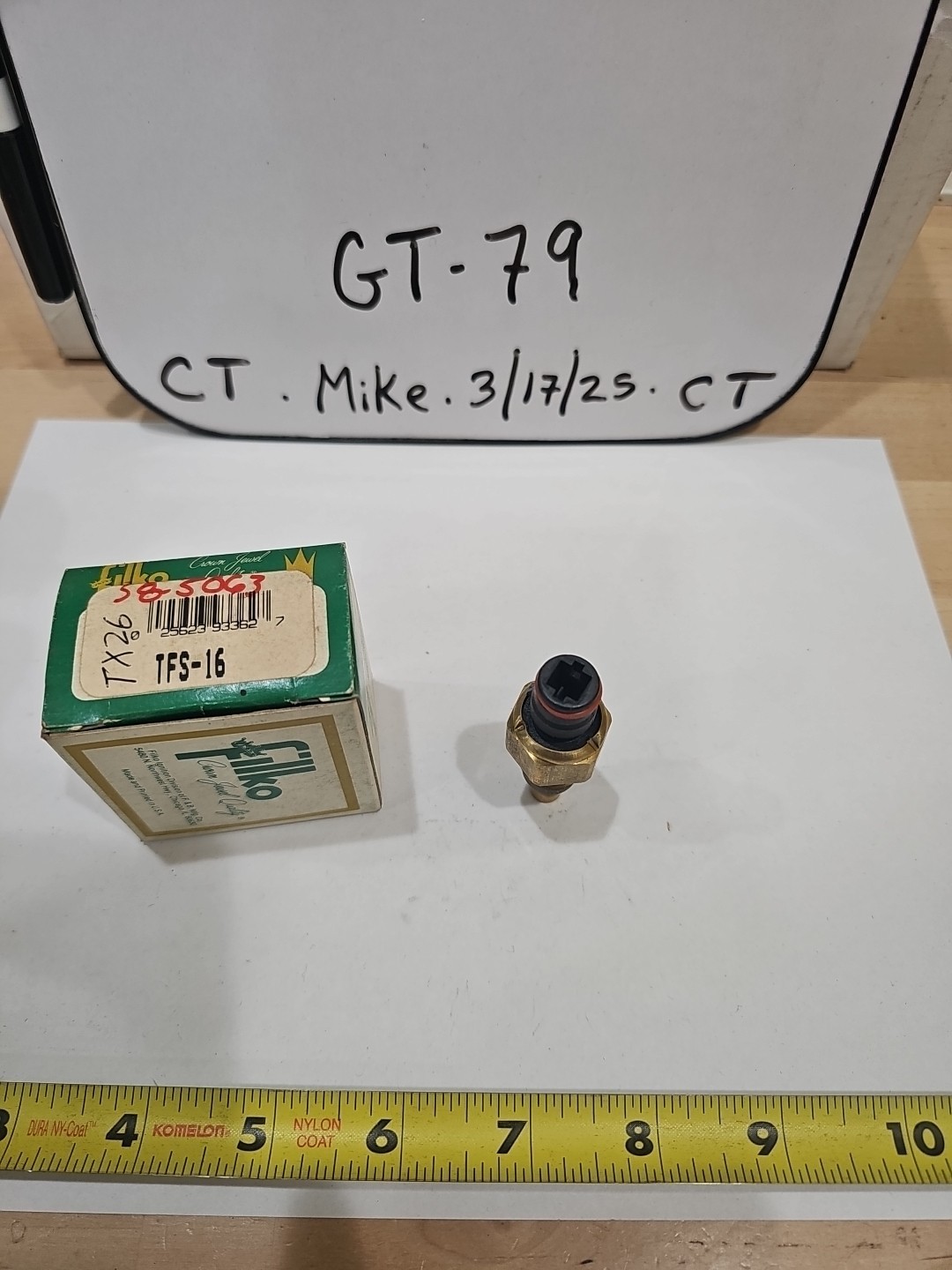 NEW - TX26 Engine Cooling Fan Switch Sender Sensor - Image 3