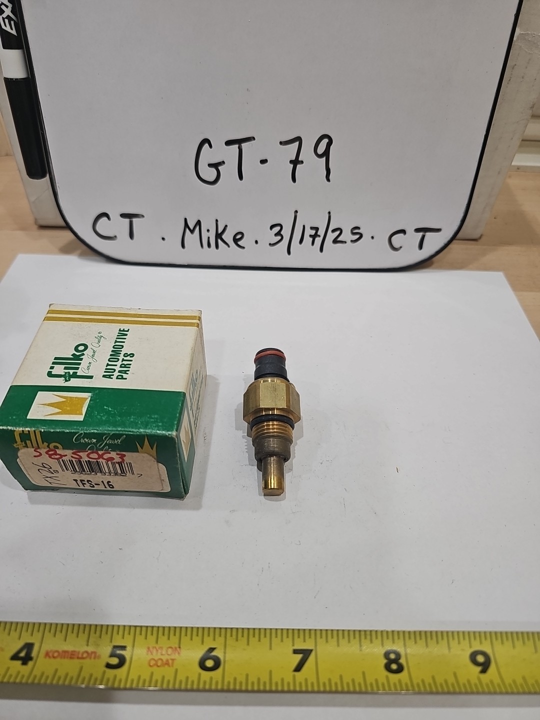 NEW - TX26 Engine Cooling Fan Switch Sender Sensor - Image 4