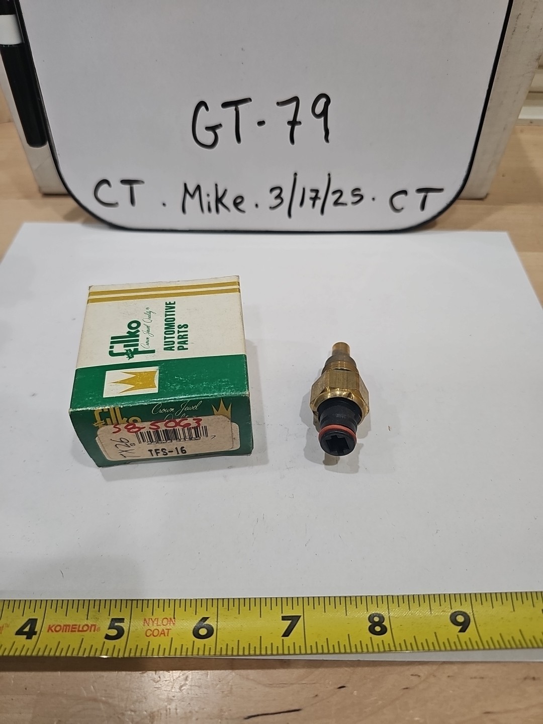 NEW - TX26 Engine Cooling Fan Switch Sender Sensor