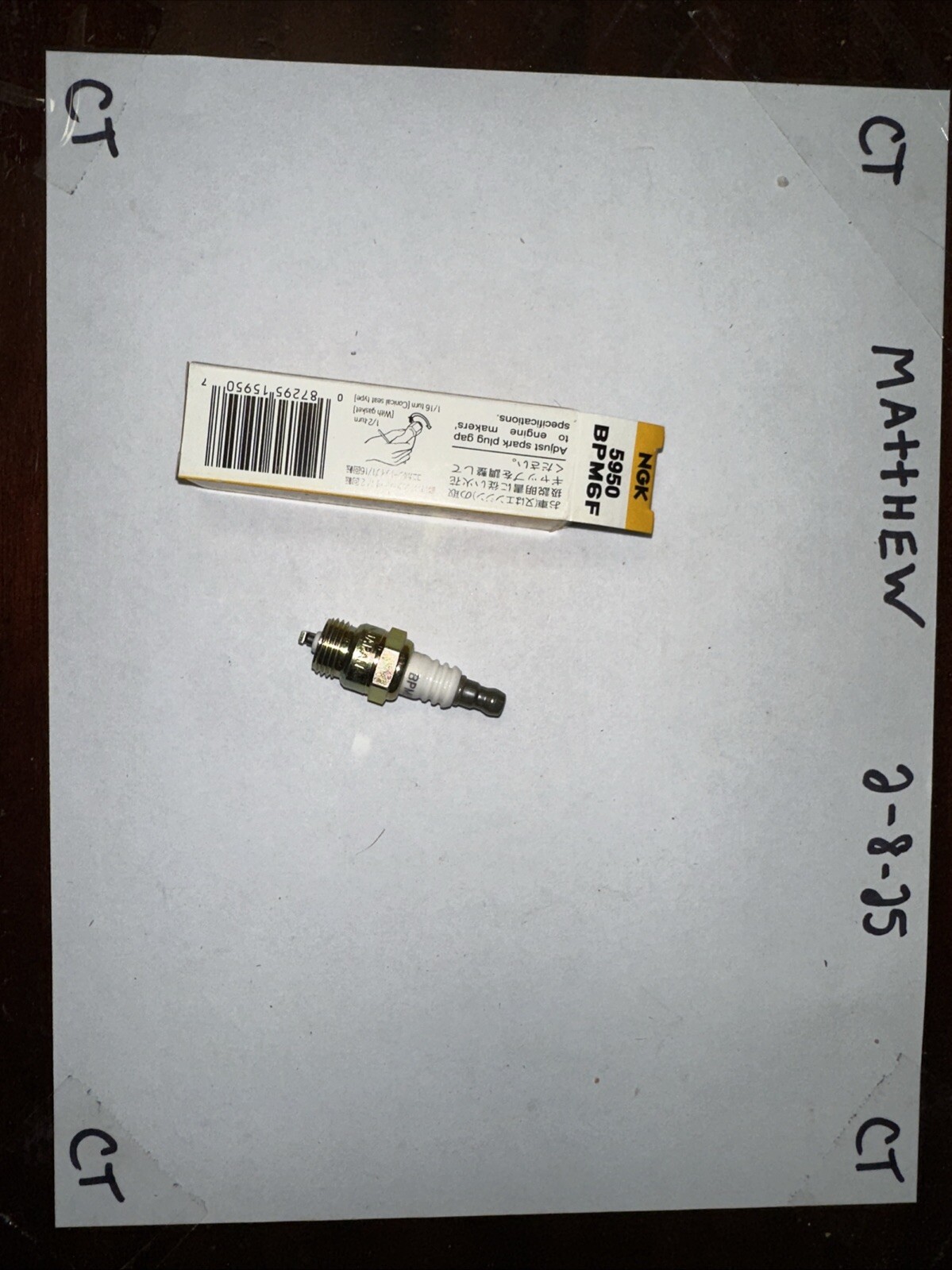 NGK Spark Plug BPM6F 5950