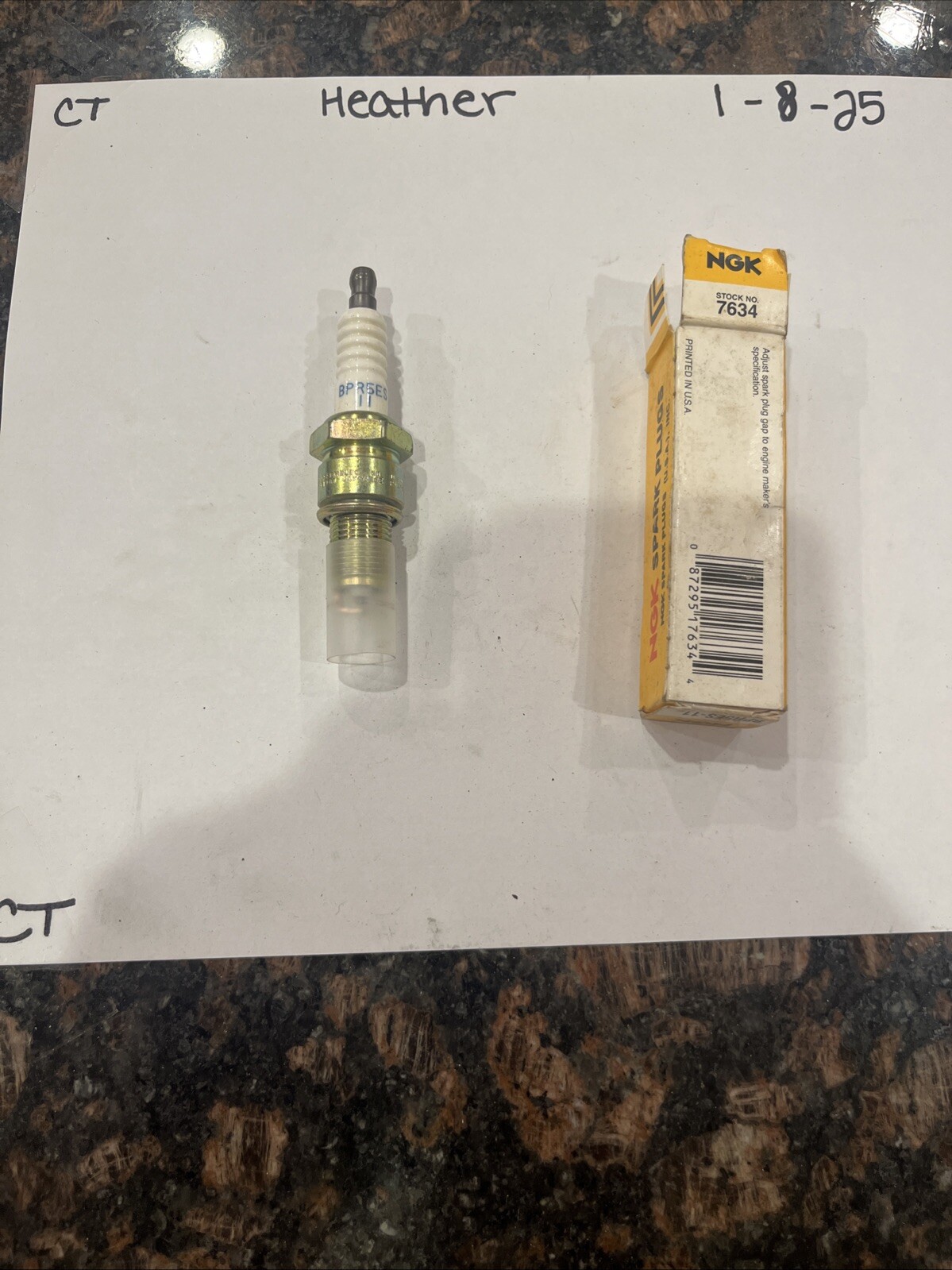 NGK Spark Plug BPR5ES-11 #7634 - Image 3
