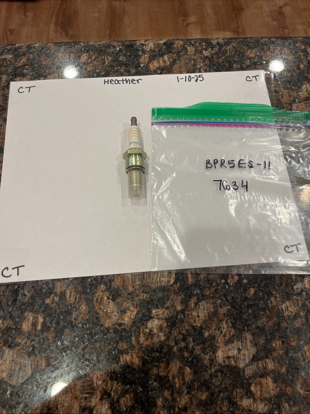 NGK Spark Plug BPR5ES-11 #7634 - Image 4