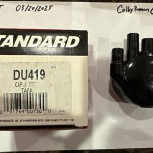 NOS DISTRIBUTOR CAP FITS 1974 - 1979 FIAT 128 AND X-1/9 X1/9 MODELS DU-419