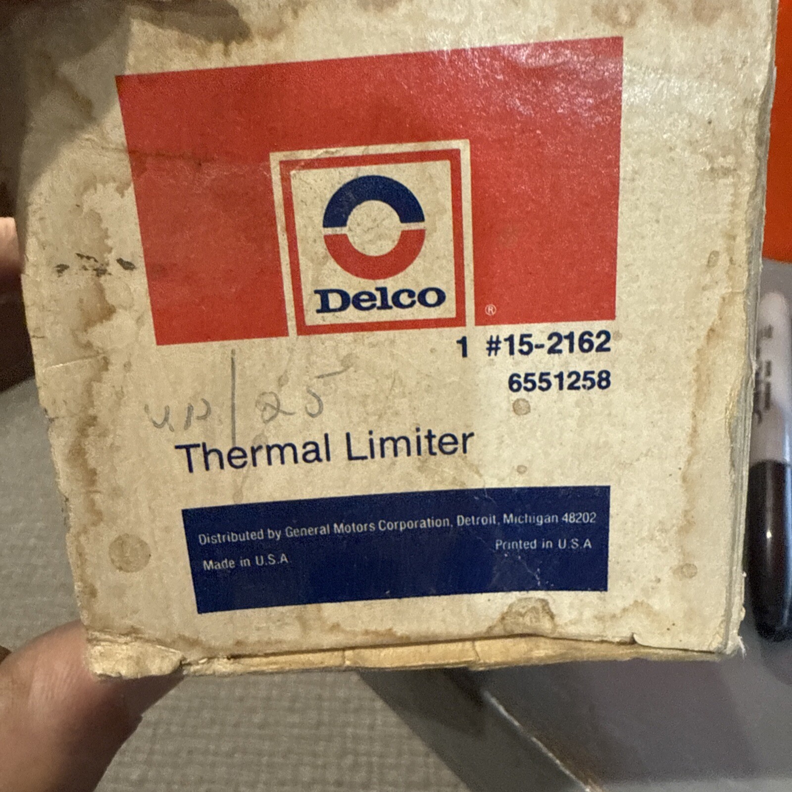 NOS Delco #15-2109 GM #6551258 air conditioning thermal limiter No box - Image 4