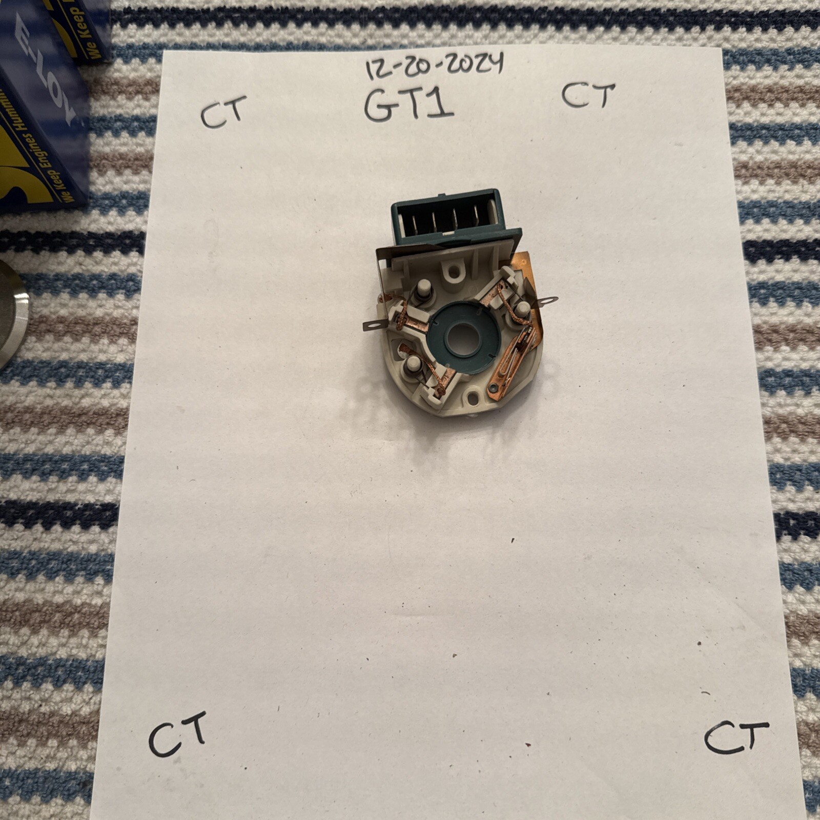 NOS Delco 22029825 Windshield Wiper Motor Brush Holder 1982-91 Models - Image 4