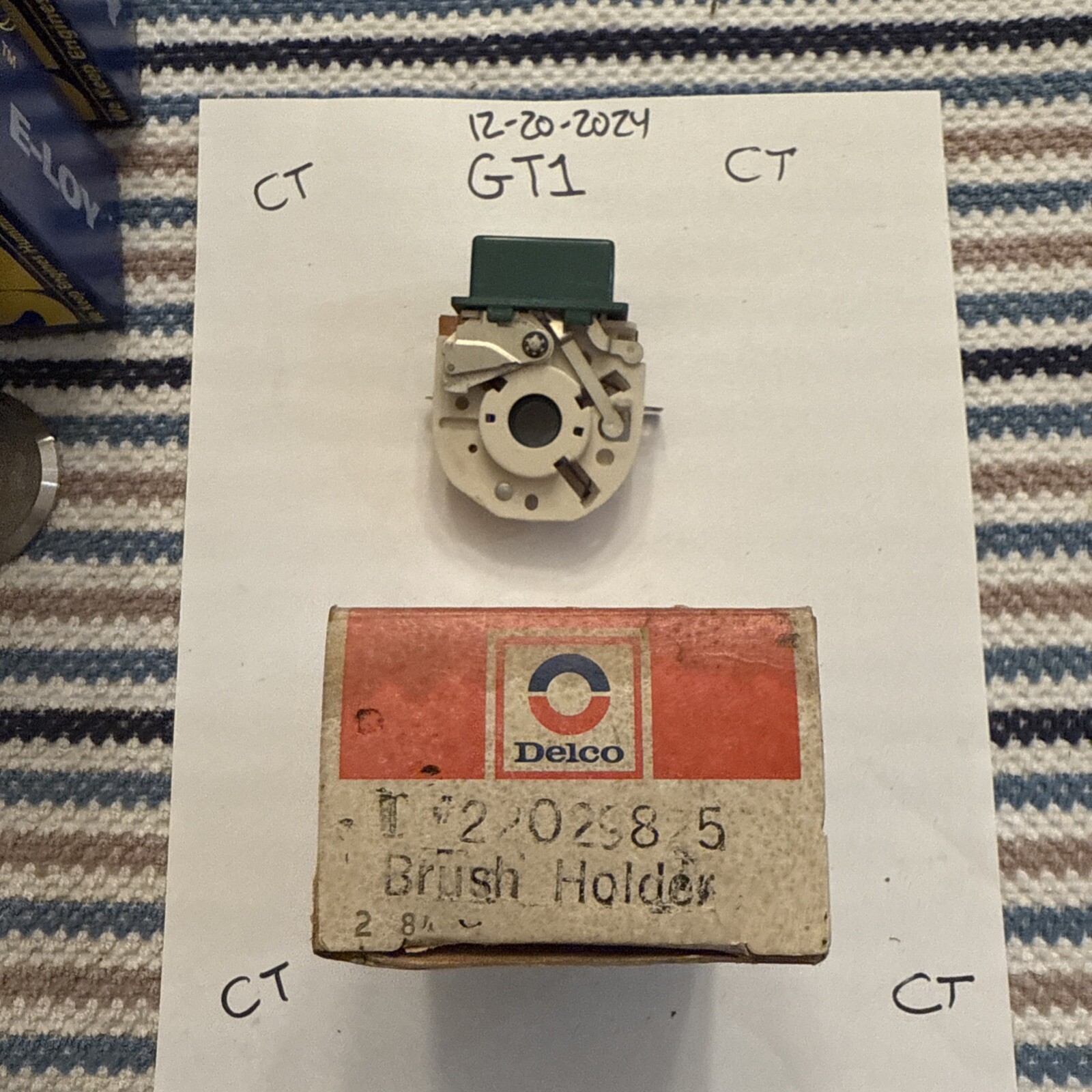 NOS Delco 22029825 Windshield Wiper Motor Brush Holder 1982-91 Models