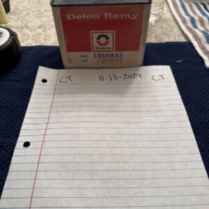 NOS Delco Remey distributor cap in sealed box 1960833 use or display 4 cyl 🔥