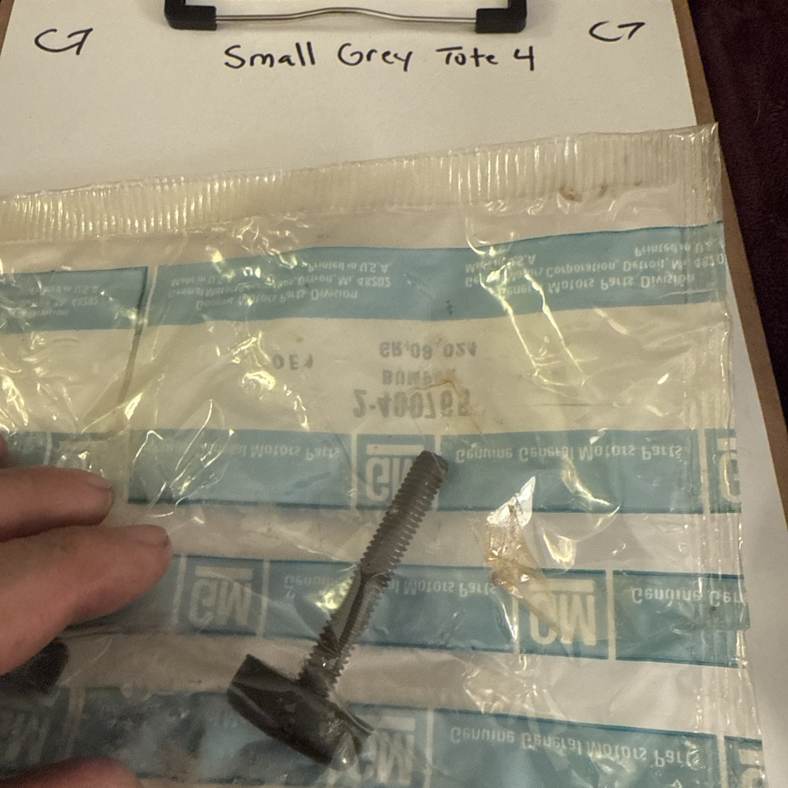 NOS GM 400765 1970-1981 CAMARO FIREBIRD HOOD ADJUSTMENT BUMPER BOLT F BODY - Image 3