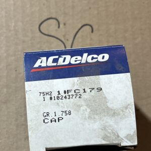 NOS Genuine GM 10243772 / 12574265 SAE 5W-30 Yellow Print Engine Oil Filler Cap