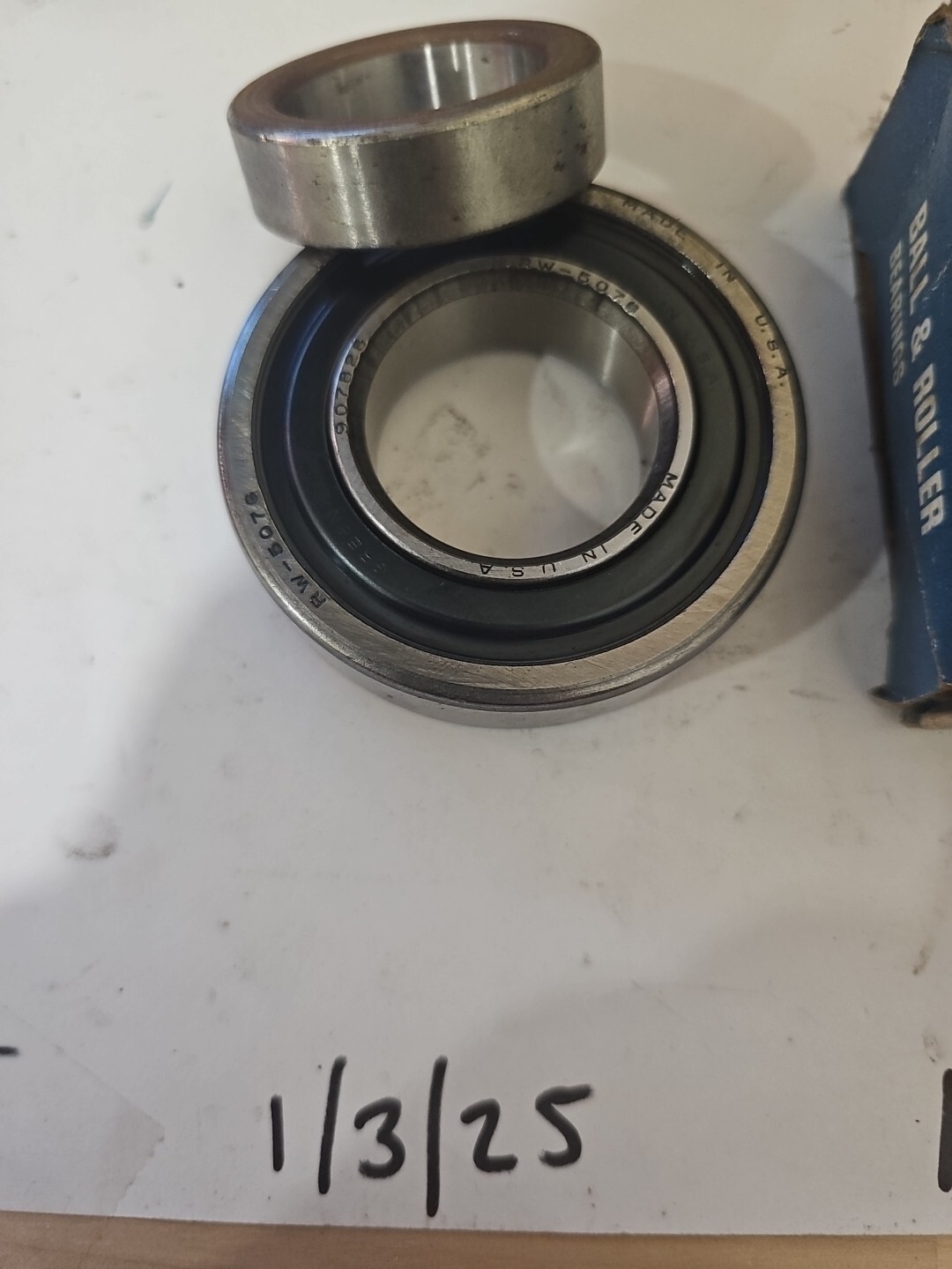 NOS Green / Bower/BCA RW-507GR BEARING - RW507G / 907828 - Image 3