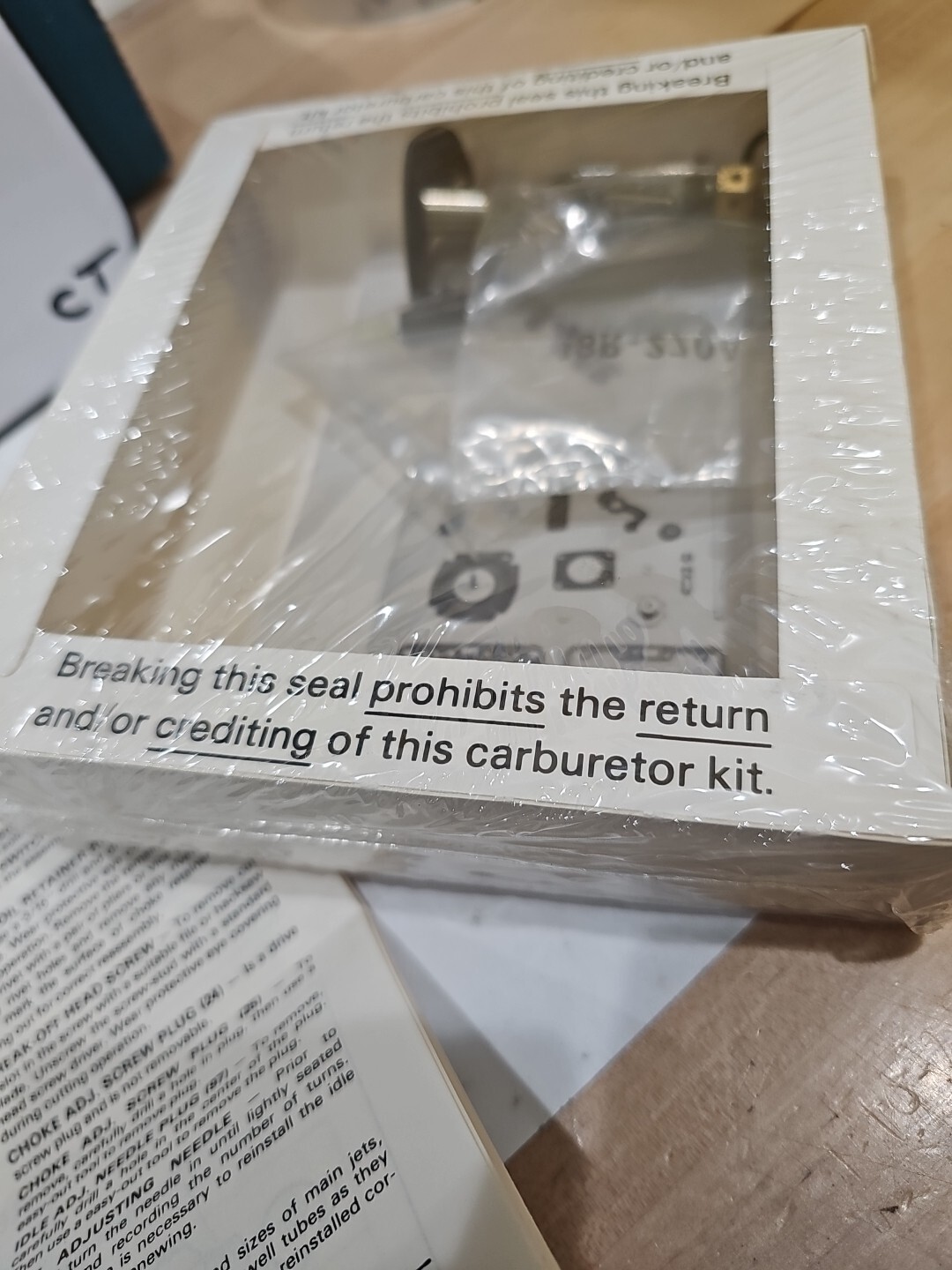 NOS HOLLEY RENEW CARBURATOR KIT 3-1287 For Holley 6520 - Image 3