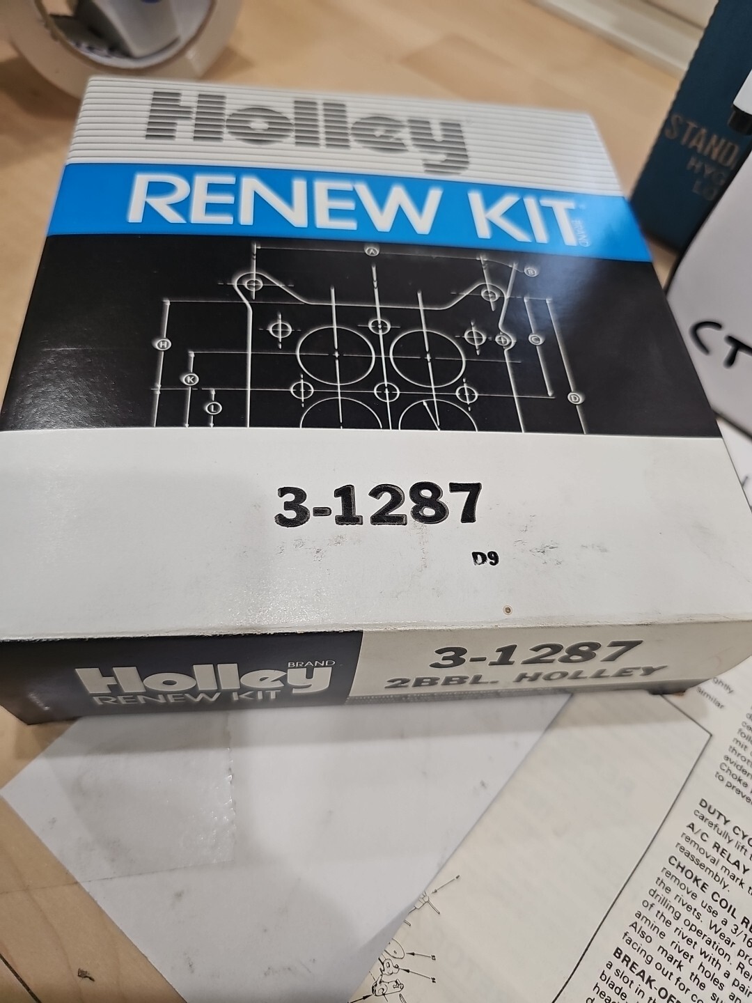NOS HOLLEY RENEW CARBURATOR KIT 3-1287 For Holley 6520 - Image 5