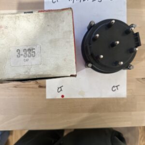 N.O.S. Mighty 3-335  Ignition Distributor Cap, GM L-6 engine 1975-1978   1880042