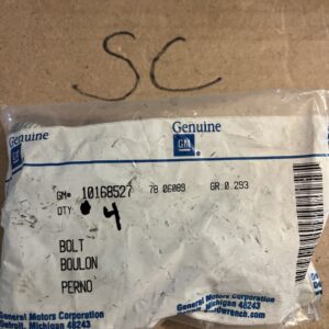 NOS OEM GM#10168527 Engine Cylinder Head Bolts 4/Bag