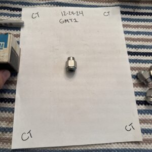 NOS OEM Gm # 12387947 # 414188 Stainless Capped Acorn Wheel Lug Nuts Set Of 4