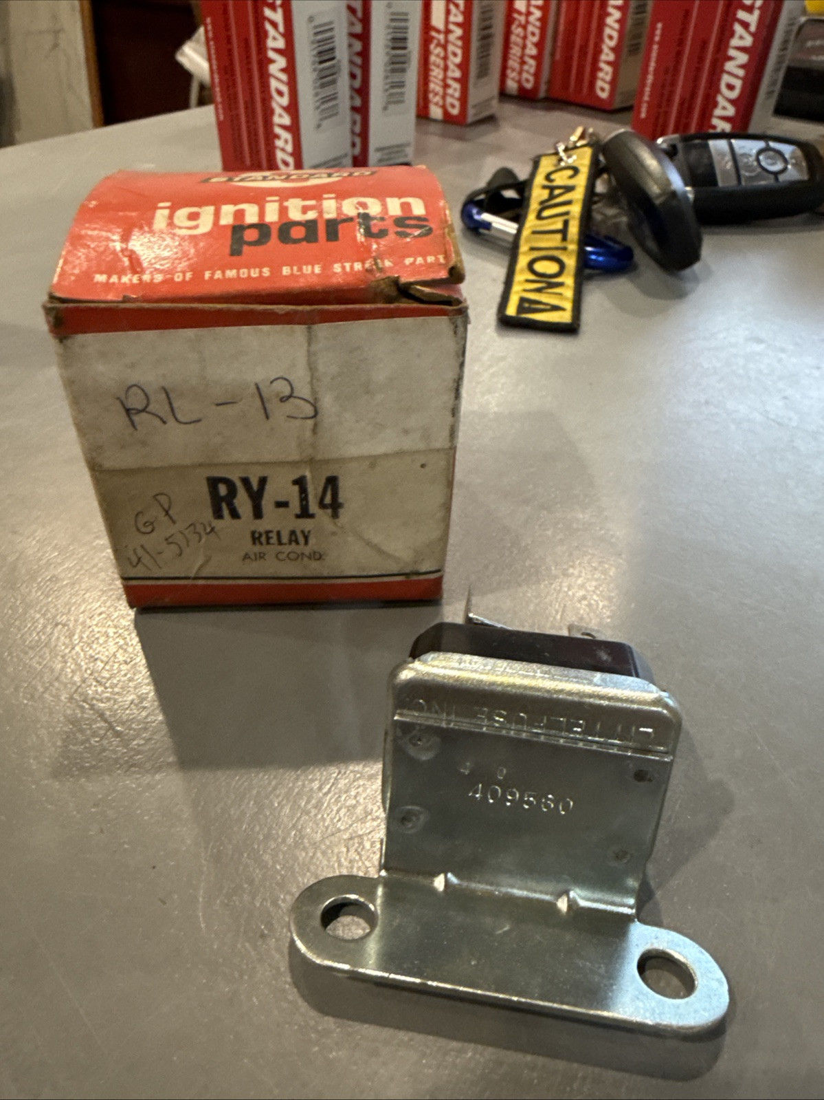 NOS Standard Plus RY-14 Air Conditioner Relay 409560