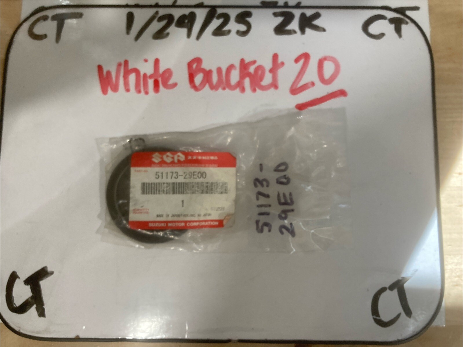 NOS Suzuki OEM Dust Seal 2002-2012 V-Strom DL1000 51173-29E00