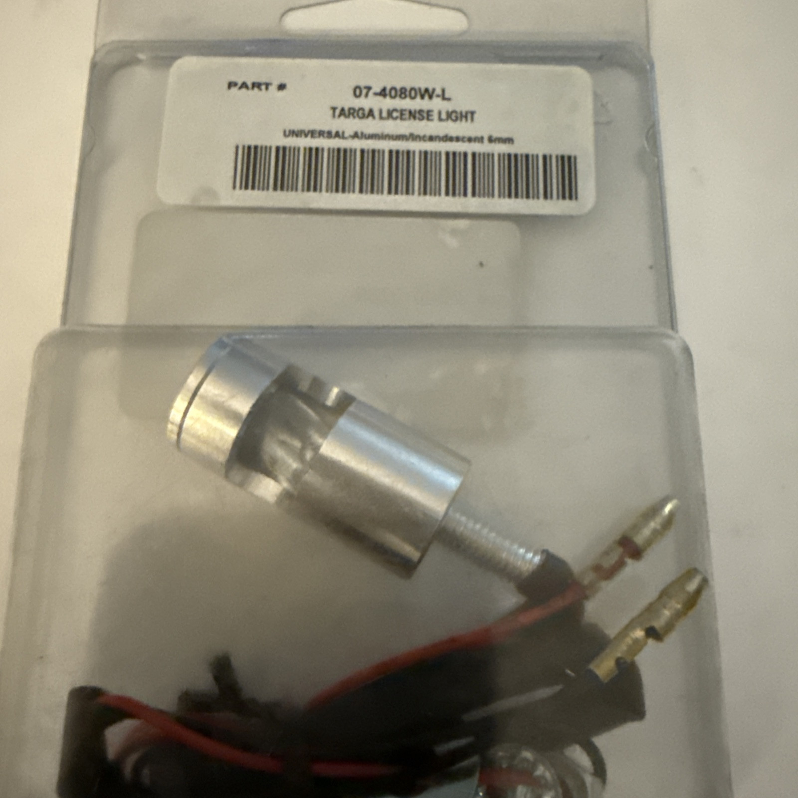 NOS Targa White LED License Plate Light 07-4080w-L - Image 3