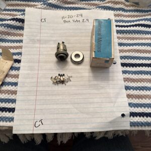 NOS Trunk Deck Lid Lock Cylinder Kit 1979 Cadillac Eldorado Seville GM#3910570