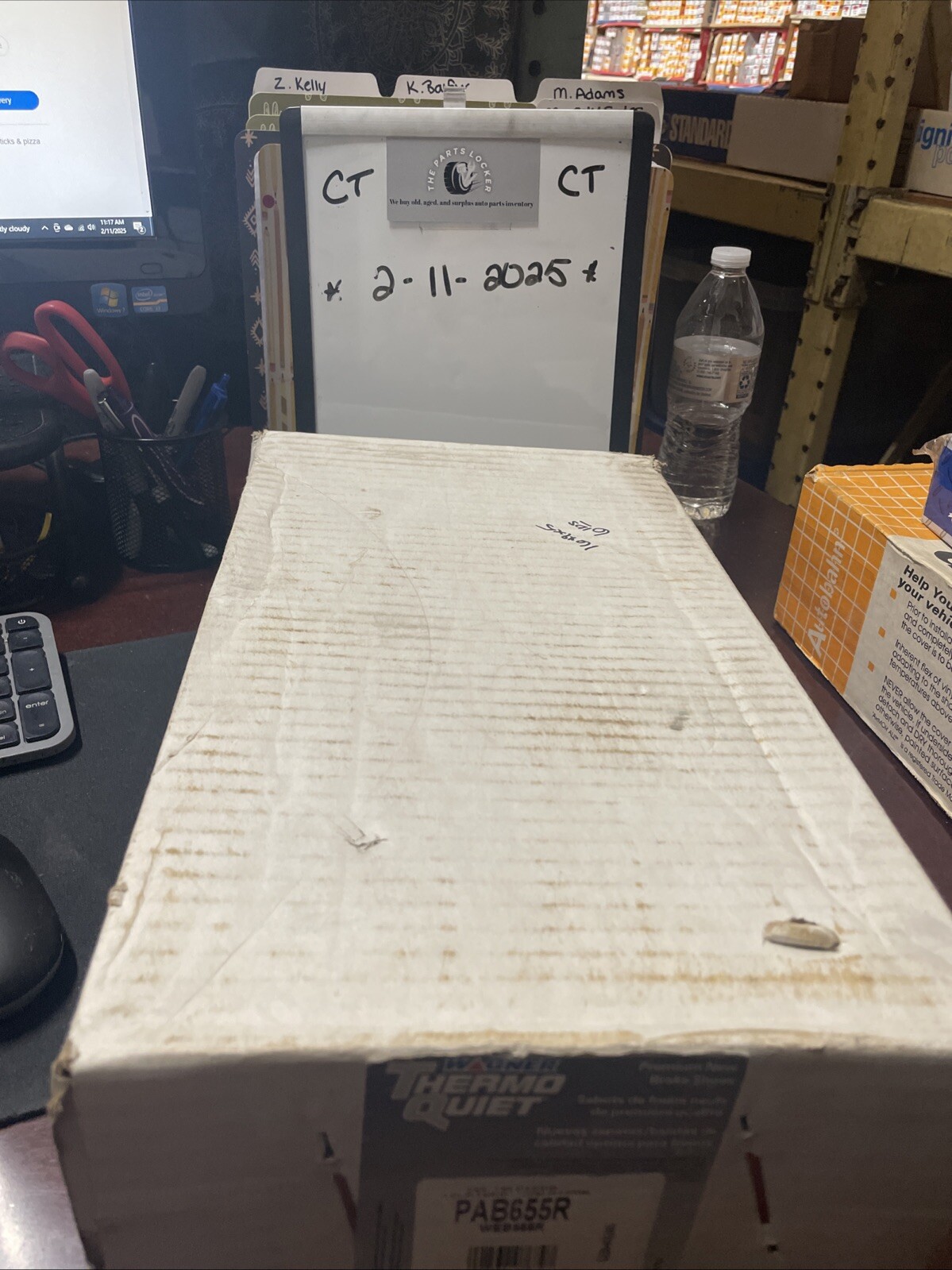 NOS Wagner PAB655R Drum Brake Shoe (factory Sealed Box) - Image 3