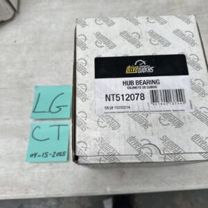 NT512078 Drive Works REAR Wheel Bearing & Hub Assembly 512078