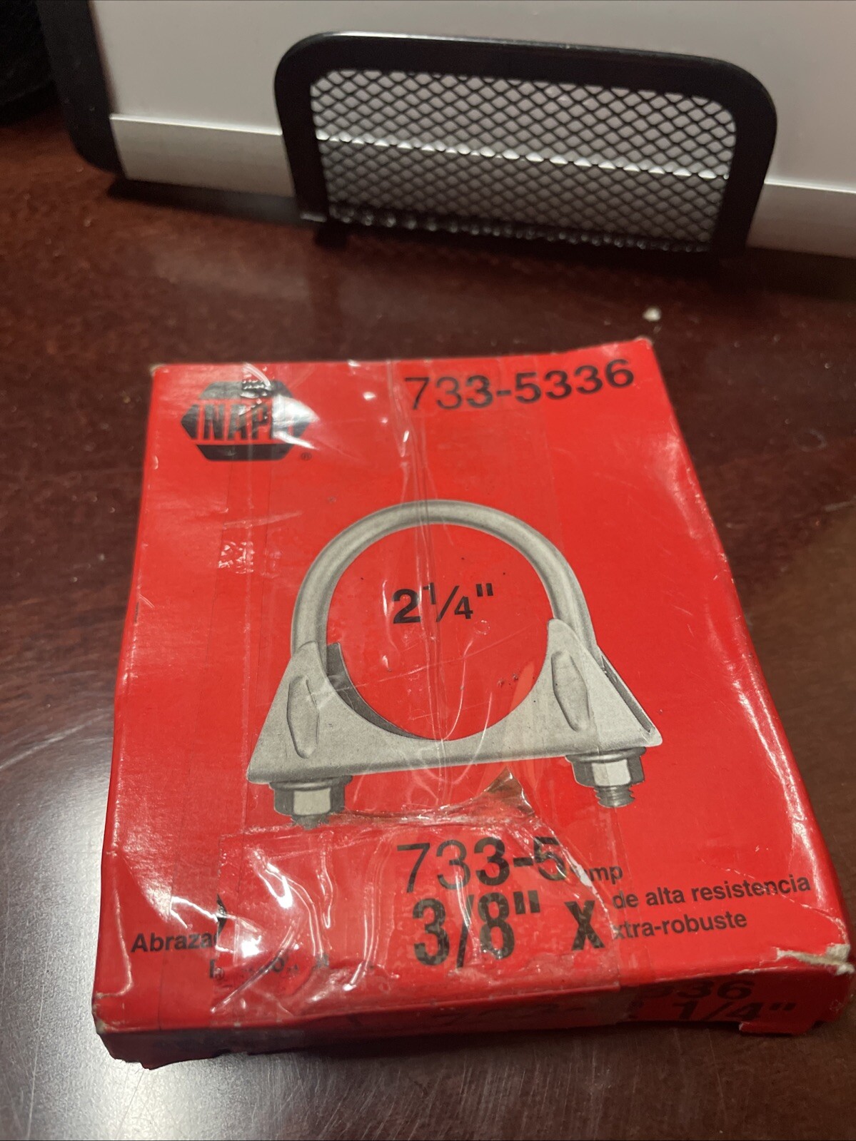 Napa 733-5336 Exhaust Muffler Clamp 3/8" 2 1/4" - Image 3