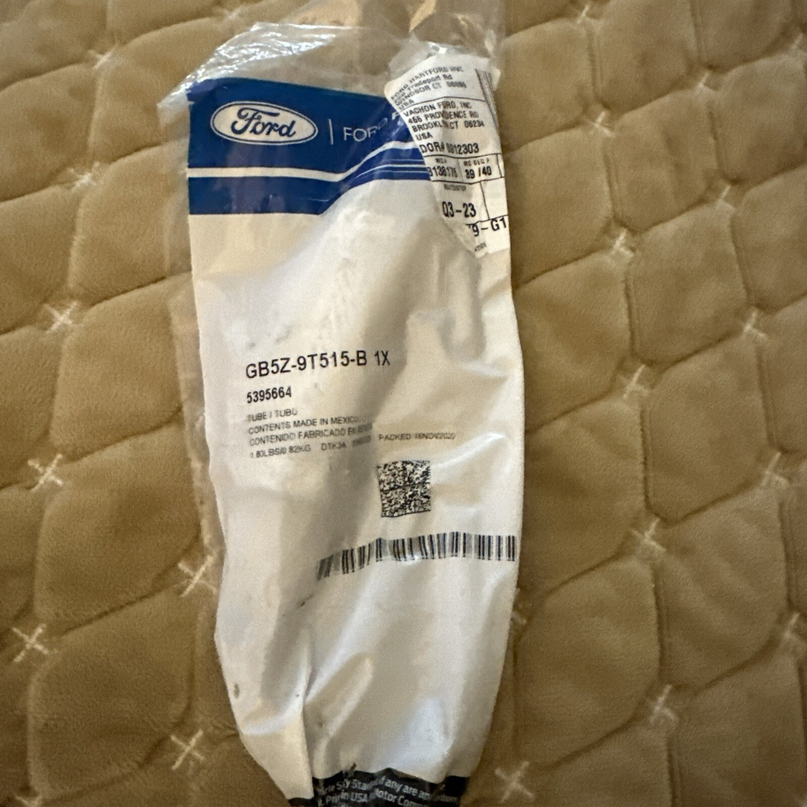 New Genuine Ford Turbocharger Oil Line GB5Z-9T515-B