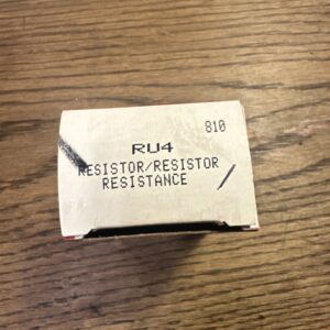 New IGNITION COIL RESISTOR Standard RU-4